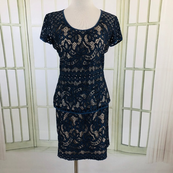 Ann Taylor Dresses & Skirts - Ann Taylor Illusion Lace Top and Pencil Skirt Set